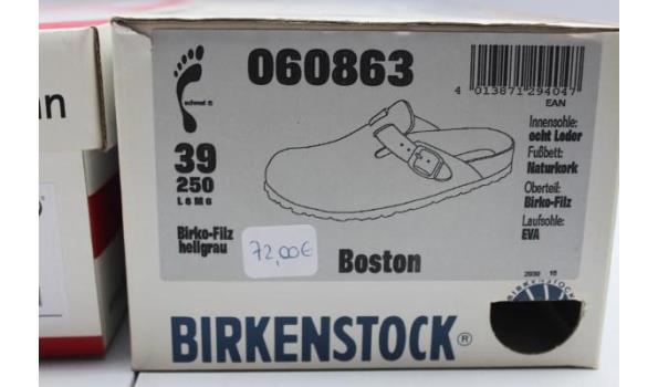 2 paar div sandalen BERKEMANN en BRIKENSTOCK, m39